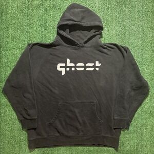 Ghost Gaming black hoodie Mens Size Extra Large